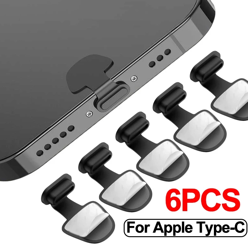 Usb Hub - 1/4/6Pcs Charging Port Anti-Dust Dirt Plug