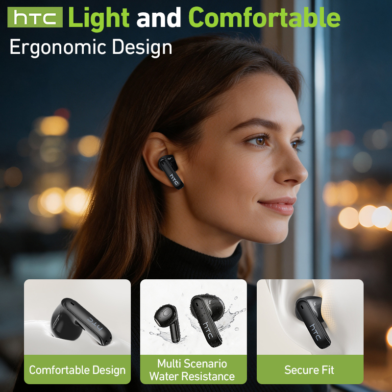 HTC NE94 Gaming TWS Earphones  - đánh giá và giá Headphones Wireless