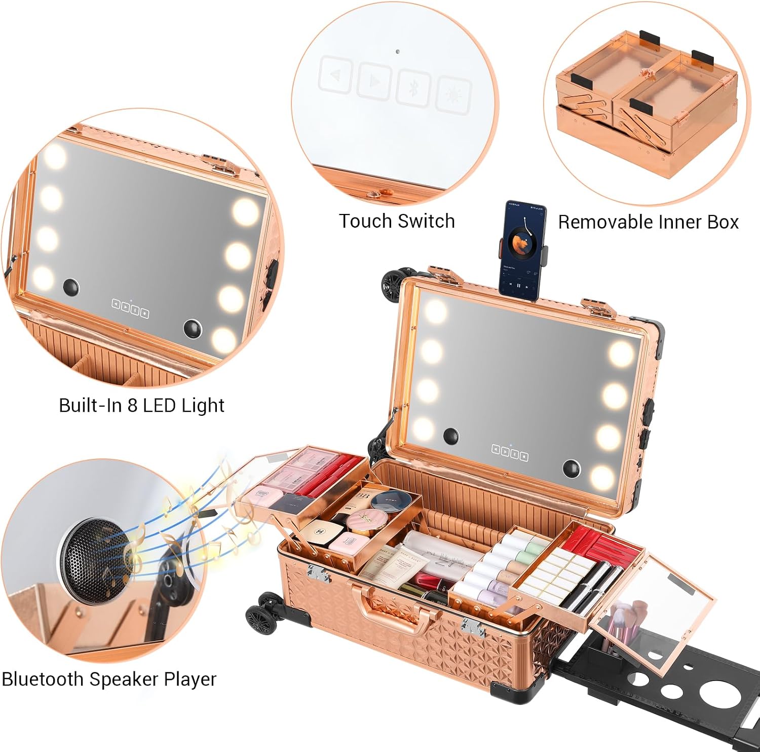 Mirror and Bluetooth Speaker P - đánh giá và giá Bluetooth Speaker