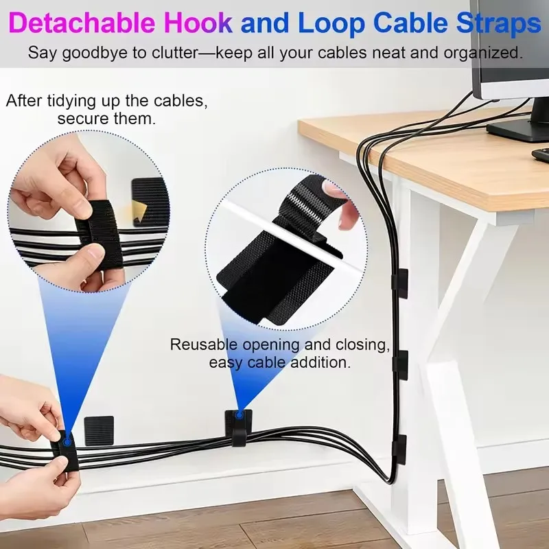 4-40 Sets Cable Management Und - đánh giá và giá Cable Organizer