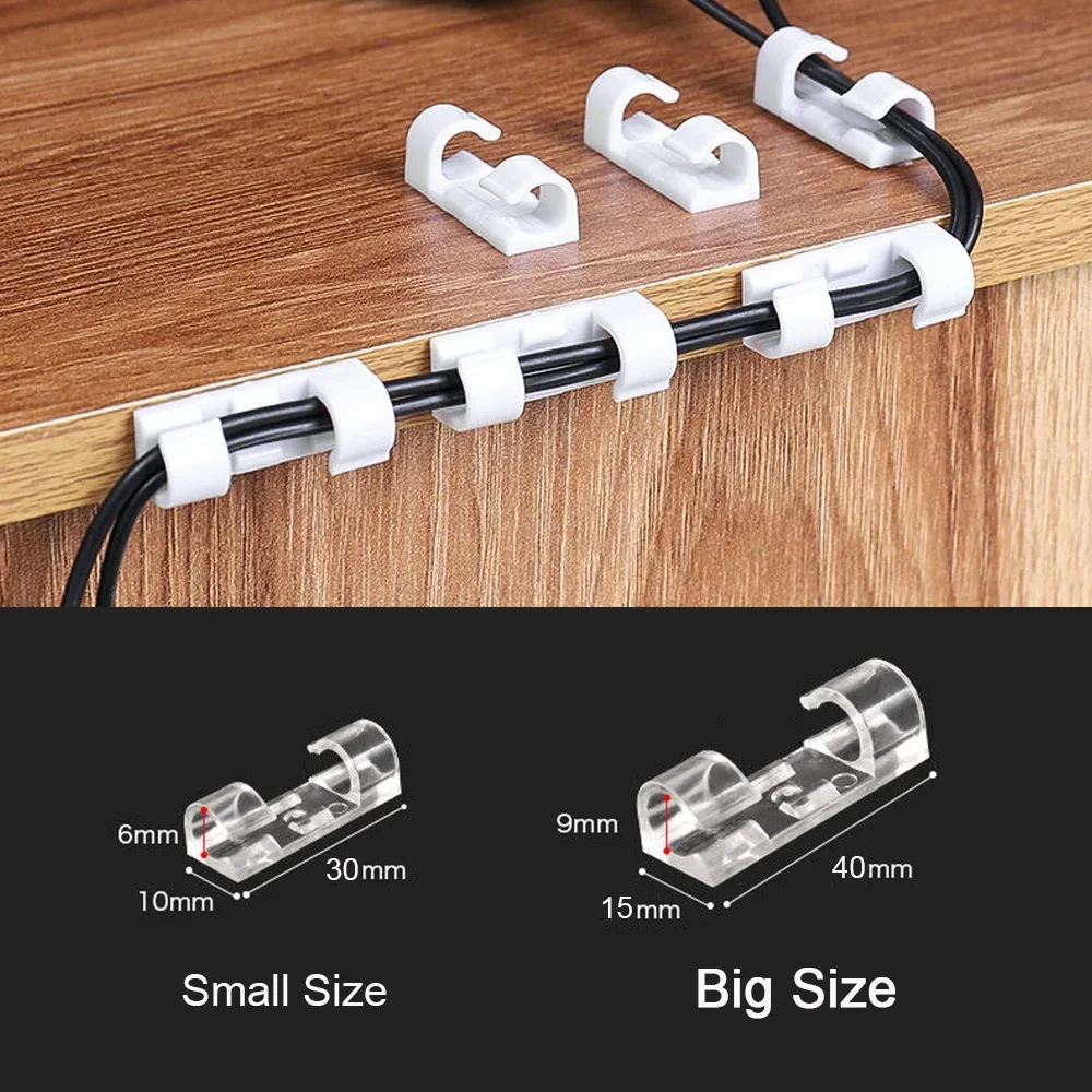 small Cable Organizer Clips Wi - đánh giá và giá Cable Organizer
