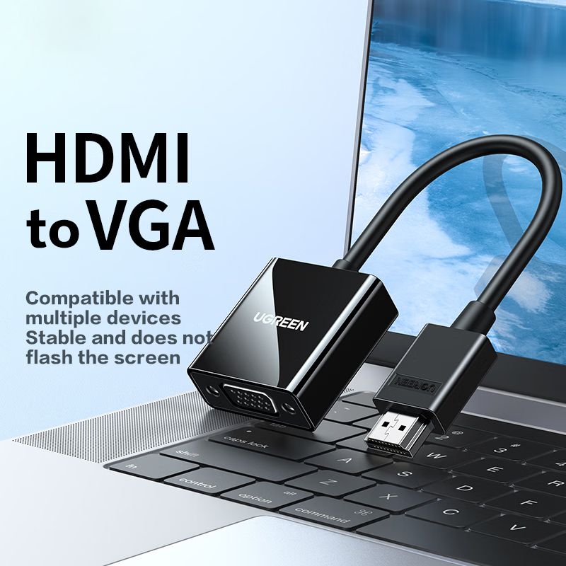 Ugreen CM270 HD-MI to VGA Adap - đánh giá và giá Hdmi Adapter