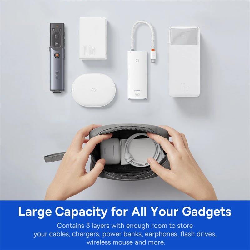 Portable Travel Storage Bag Wa - đánh giá và giá Cable Organizer