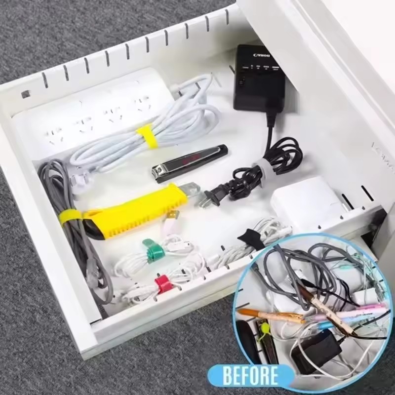 10/30/50Pcs Reusable Hook And  - đánh giá và giá Cable Organizer