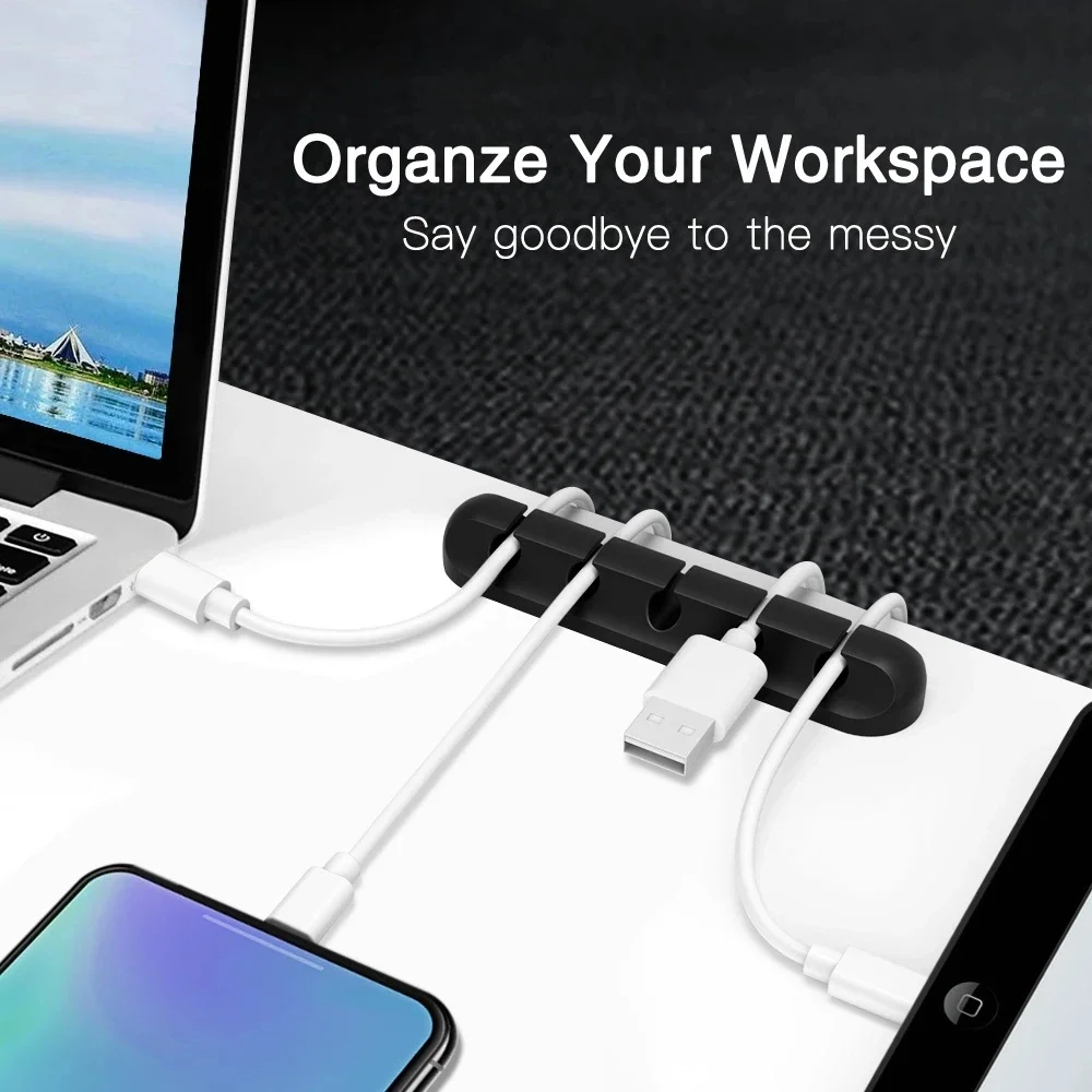 Silicone USB Cable Organizer U - đánh giá và giá Usb Charger