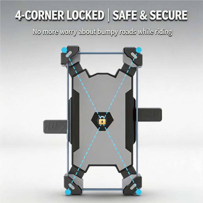Motorcycle Rider Phone Mount A - đánh giá và giá Phone Holder