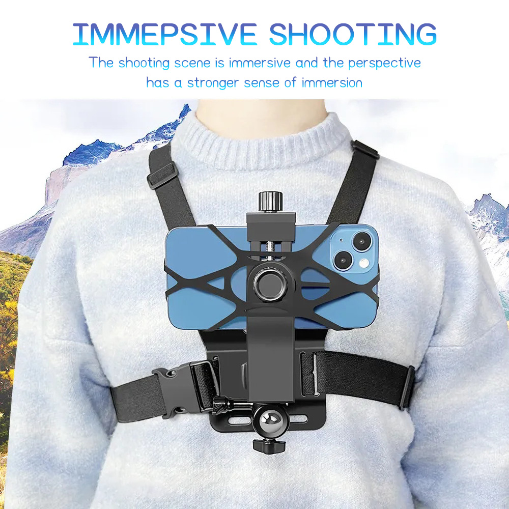 Chest Mount Phone Strap Holder - đánh giá và giá Cable Organizer