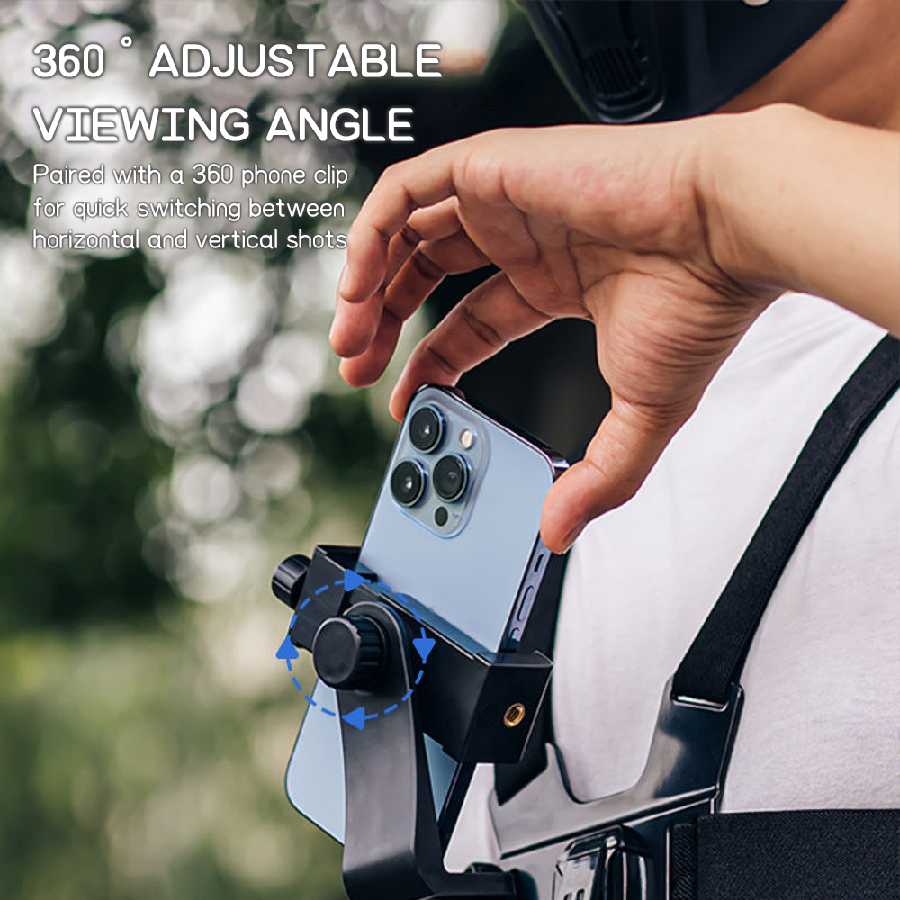Chest Mount Phone Strap Holder - đánh giá và giá Cable Organizer